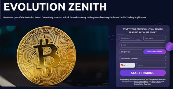 Evolution Zenith Review – AI-Powered Trading Platform for Swiss Investors!