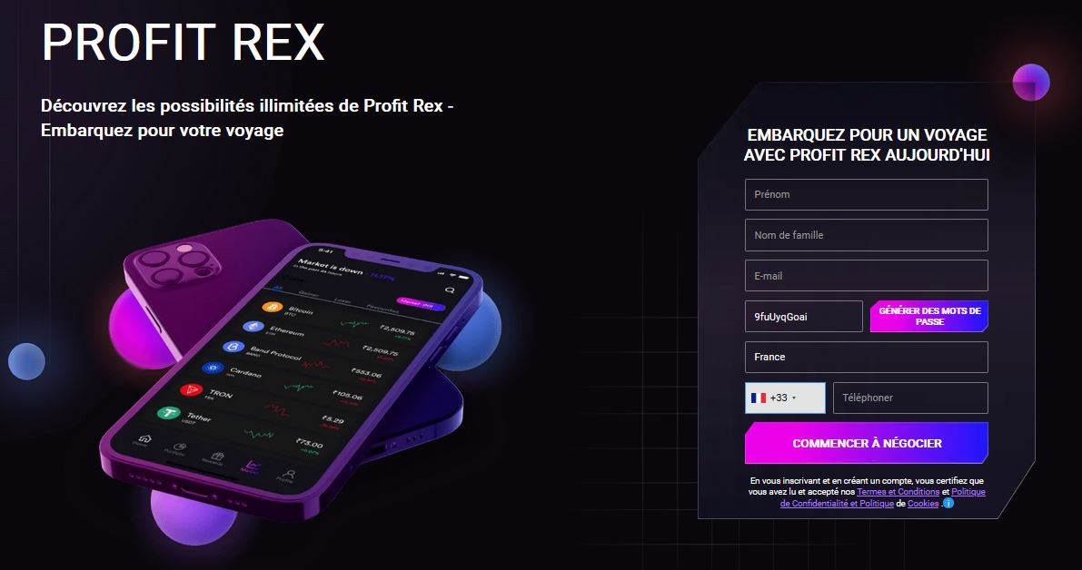 Profit Rex App