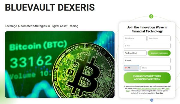 Bluevault Dexeris Review – Scam Trading Platform Or A Real Deal?