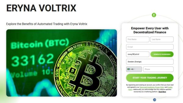 Eryna Voltrix Review 2025 – Scam Trading Platform Or Legit?