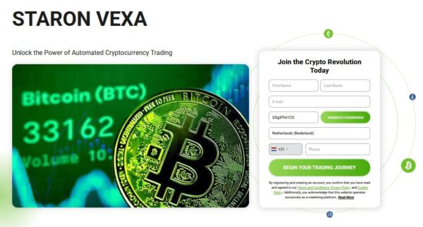Staron Vexa Review 2025 – Legit AI-Trading Platform or Scam App?