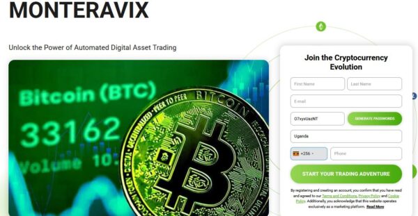 Monteravix Review – Legitimate Crypto Trading Platform or Scam?