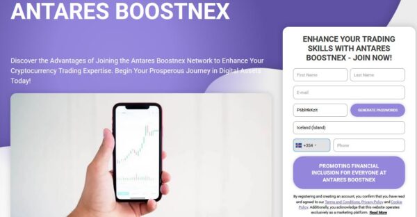 Antares Boostnex Review – Legitimate AI-Powered Trading Platform or Scam?