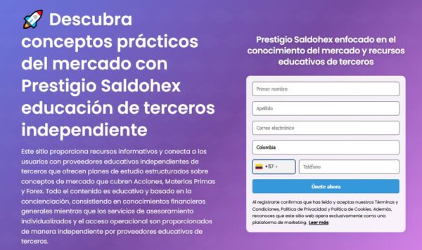 Prestigio Saldohex Opiniones – ¿Plataforma comercial legítima o estafa?