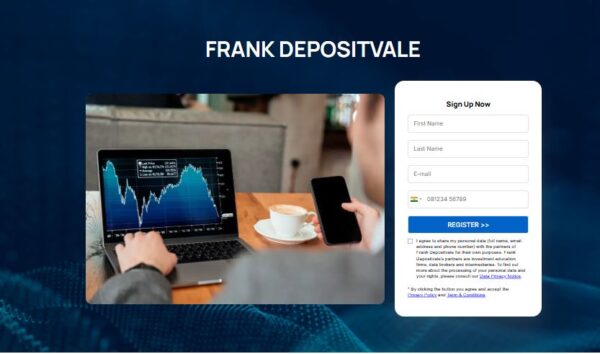 Frank Depositvale Review – Scam Or Legit  Crypto Trading Software?