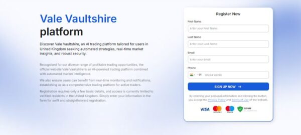 Vale Vaultshire Review – Scam Or Legit Crypto Trading Technology?