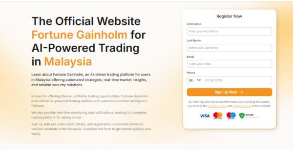 Fortune Gainholm Review – Top Features of Fortune Gainholm Crypto Platform!