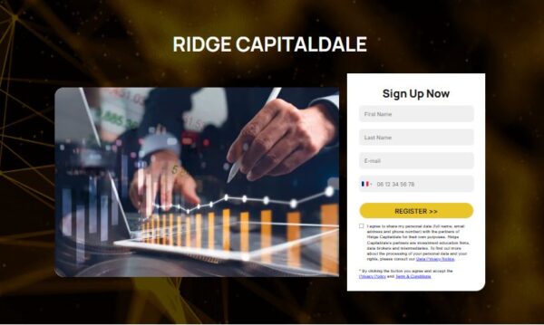 Ridge Capitaldale Review – Is Scam Or Safe? A Complete Beginner’s Guide