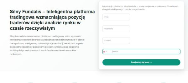 Silny Fundalis Opinie – Oszustwo czy niezawodna Platforma Handlowa?