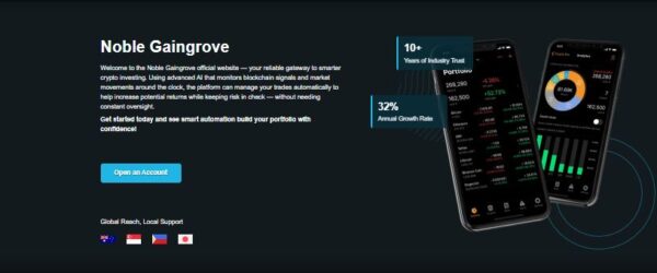 Noble Gaingrove Review – The Rise of AI-Powered Noble Gaingrove Trading Platform!