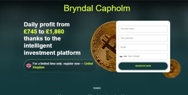 Bryndal Capholm Review – Is Scam Or Safe to Use? Full Platform Breakdown