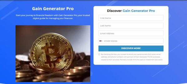 Gain Generator Pro Review – Is Real Or Scam Crypto Platform?