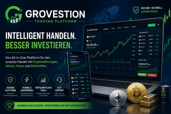 Grovestion Erfahrungen – Der ultimative Guide zur Krypto-Handelsplattform – Betrug oder geniale Trading-Lösung?