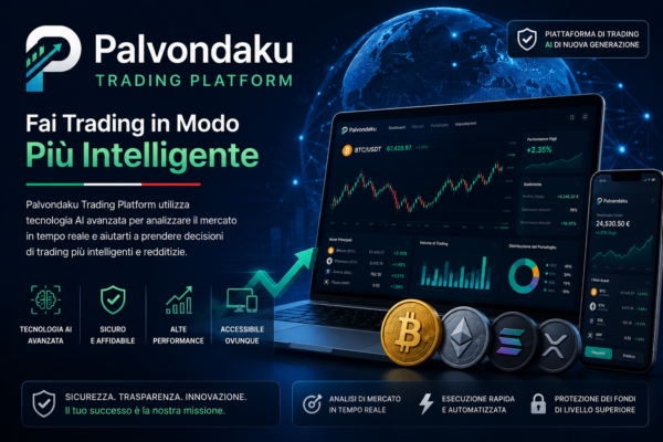 Palvondaku Recensione : La Piattaforma di Trading Definitiva per Criptovalute e Asset Multipli!