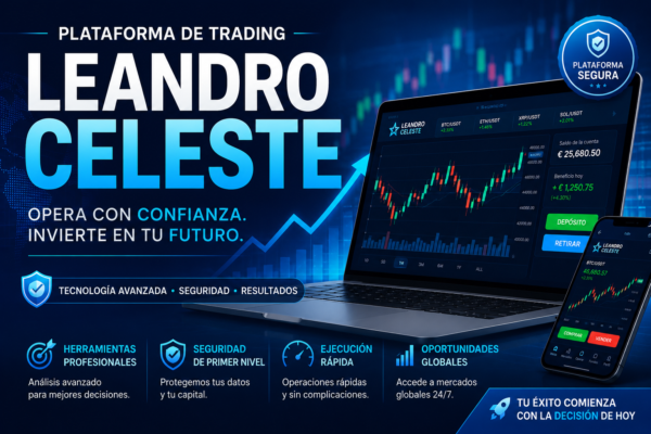 Leandro Celeste Opiniones -¿Plataforma de trading legítima o estafa? Consulta el informe completo.