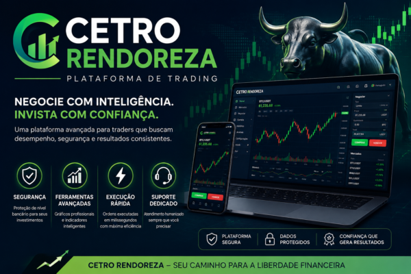 Cetro Rendoreza Avaliação- A Plataforma de Trading com Inteligência Artificial e Suporte Humano Vale a Pena?