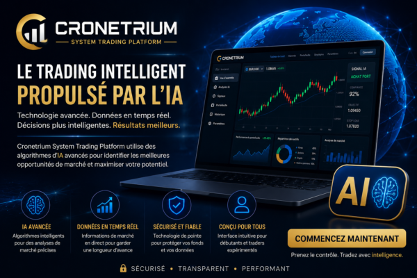 Cronetrium System Avis : L&rsquo;Avenir de l&rsquo;Orchestration du Trading par l&rsquo;IA?
