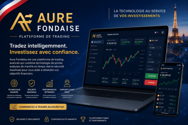 Aure Fondaise Avis: Plateforme de trading par IA de 2026 : arnaque ou plateforme légitime ?